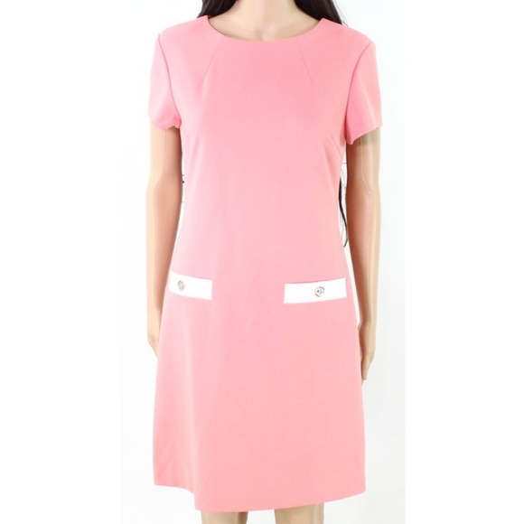 Tommy Hilfiger Faux Pocket Shift Dress sz.10 - Picture 4 of 4